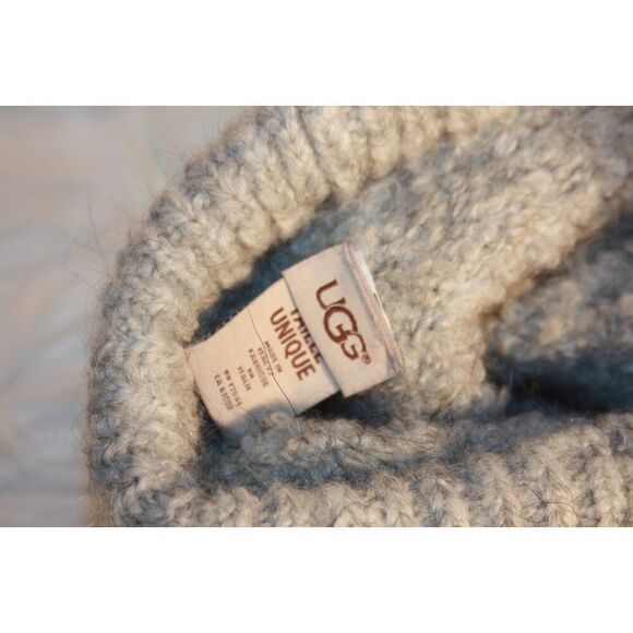 UGG Solid Lofty Snood light grey scarf - New - Picture 5 of 6